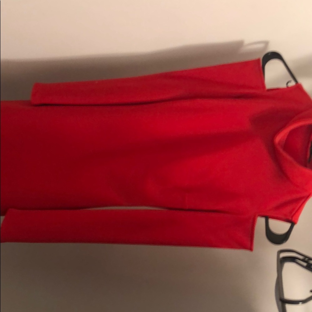 Express red dress